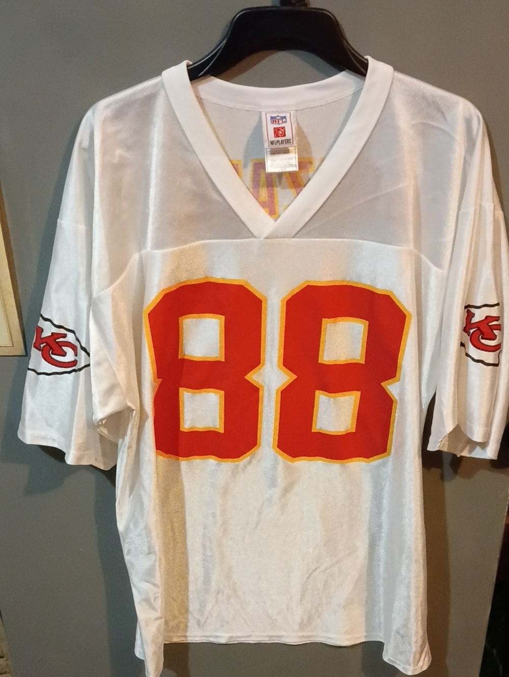 Vintage Kansas City Chiefs Tony Gonzalez #88 White NFL Jersey